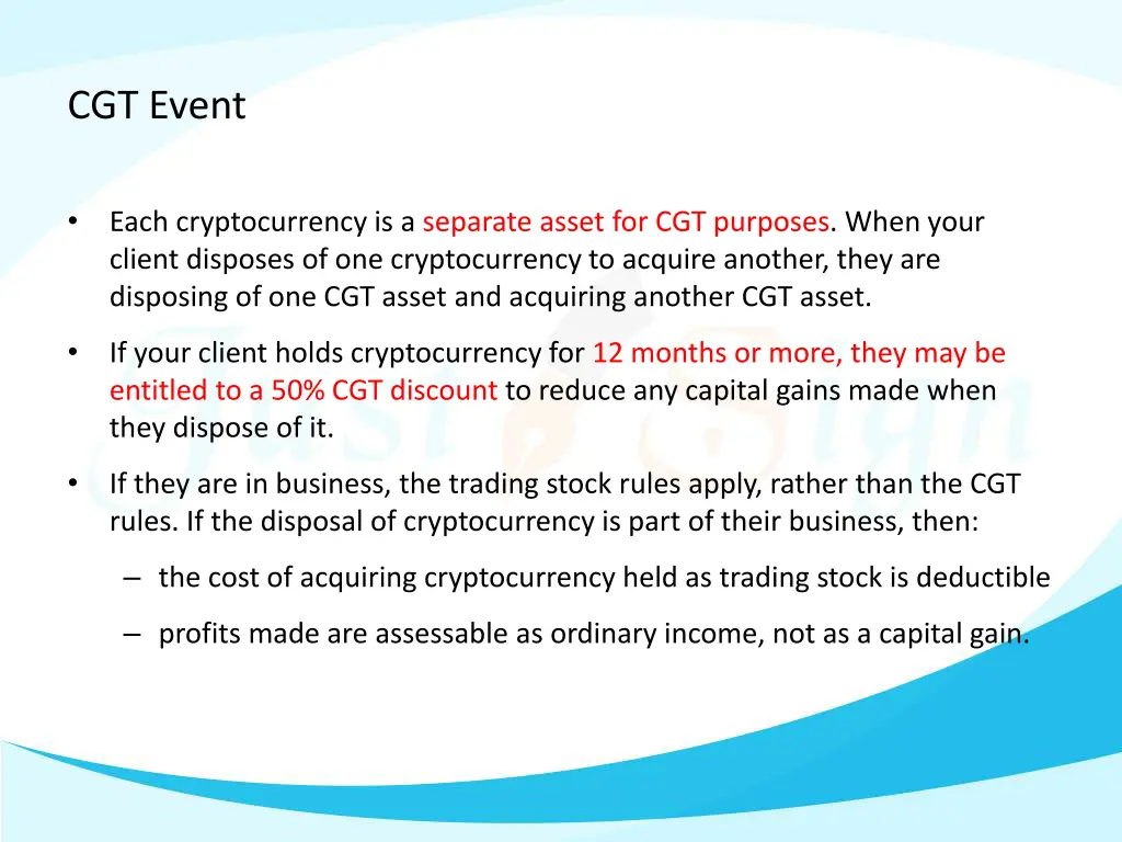 cgt event