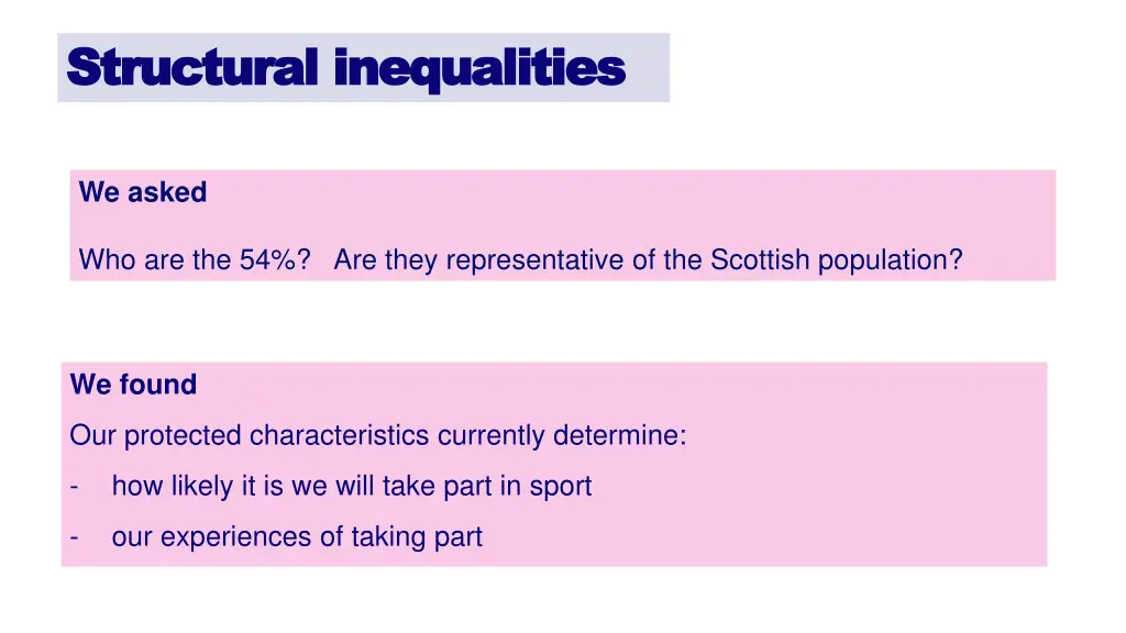 structural inequalities structural inequalities