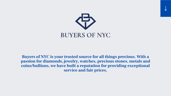 buyers of nyc is your trusted source