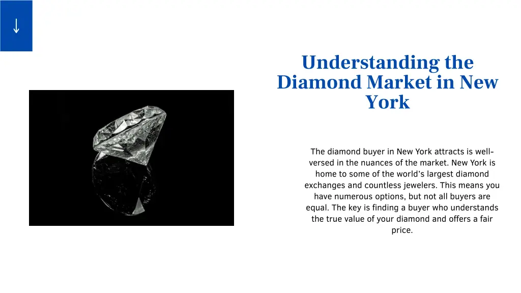 understanding the diamond market in new york