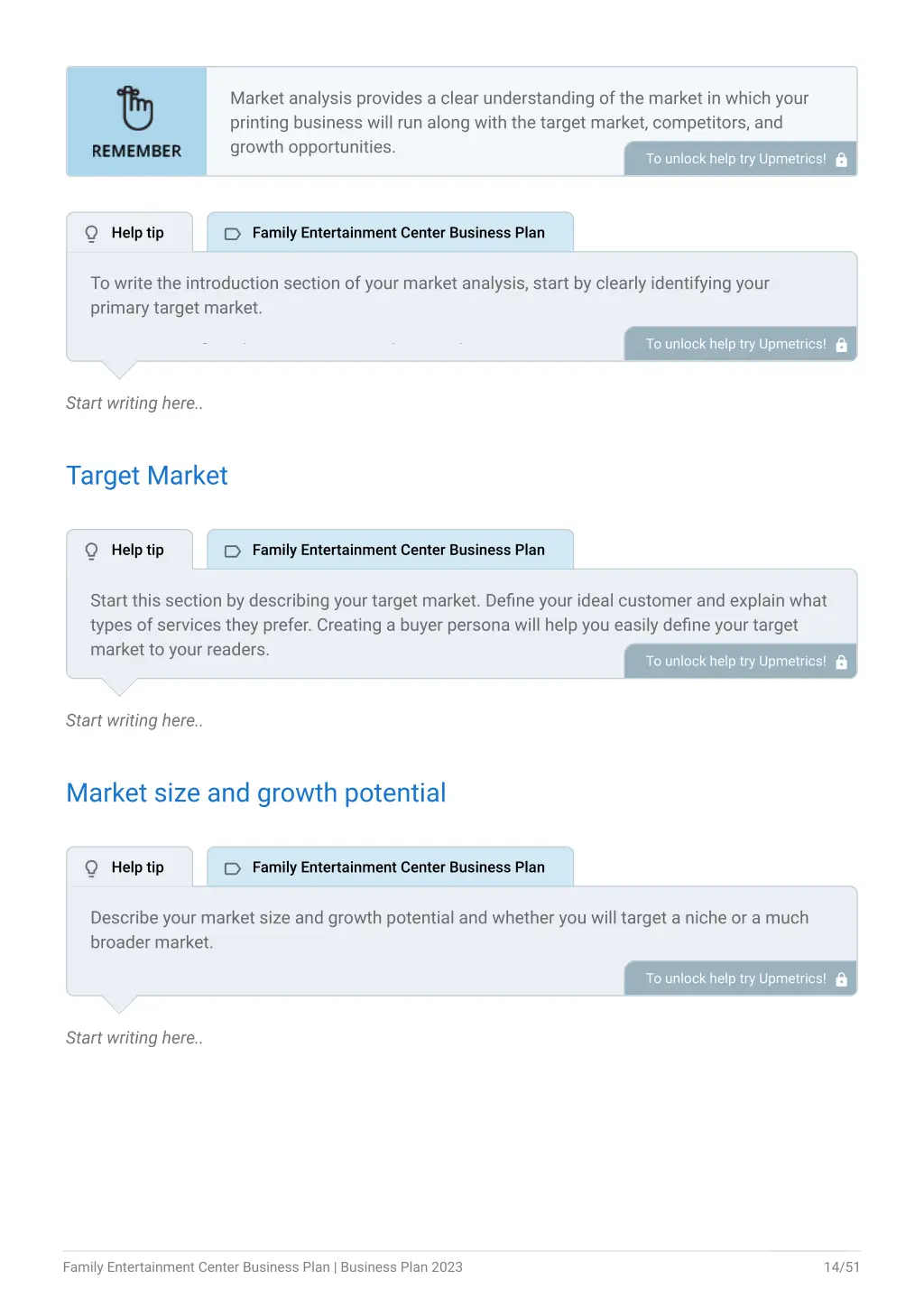 market analysis provides a clear understanding