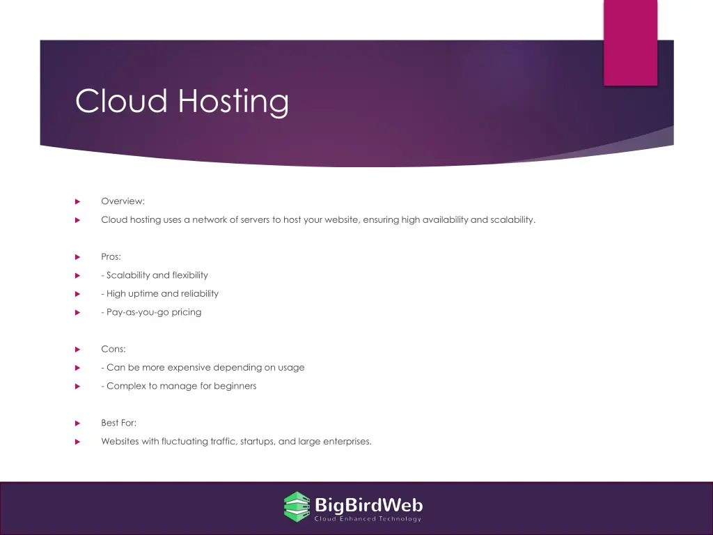 cloud hosting