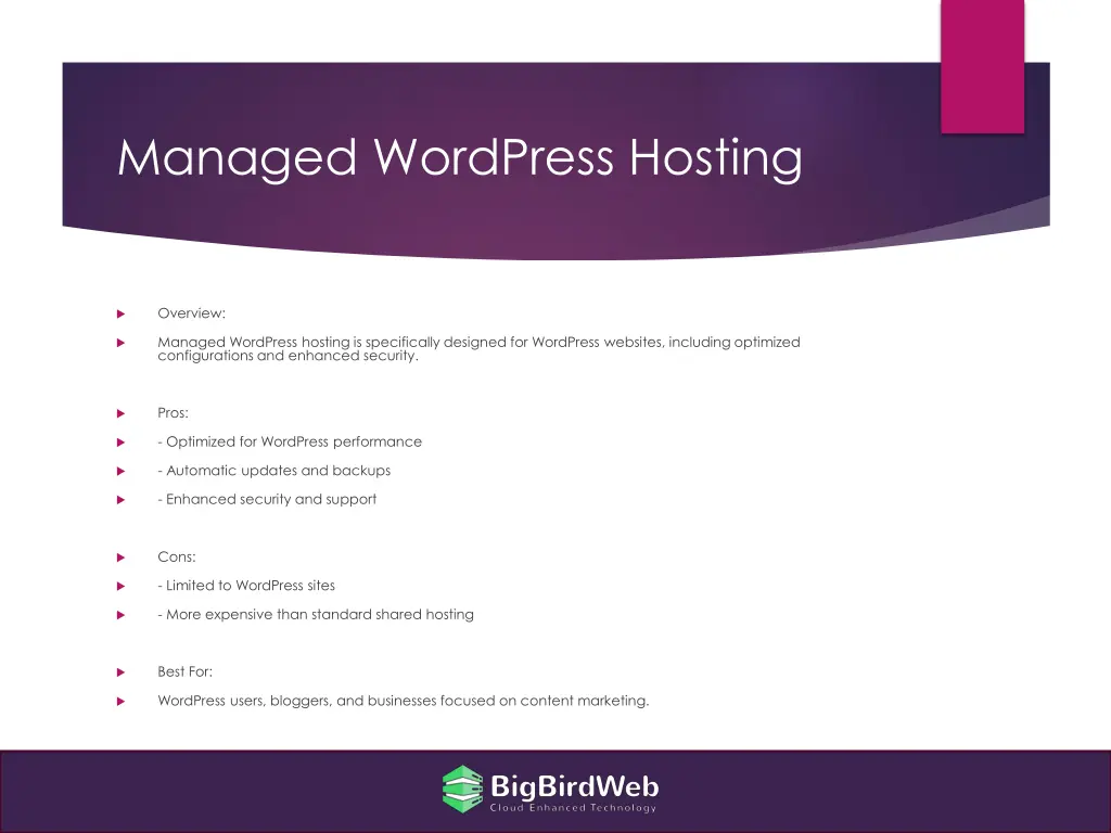 managed wordpress hosting