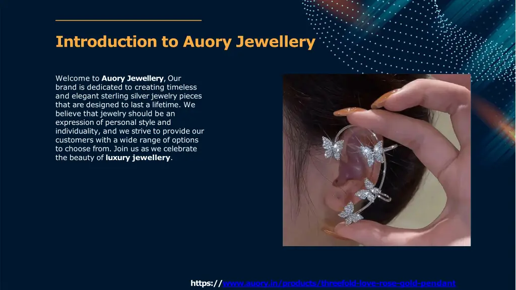 introduction to auory jewellery