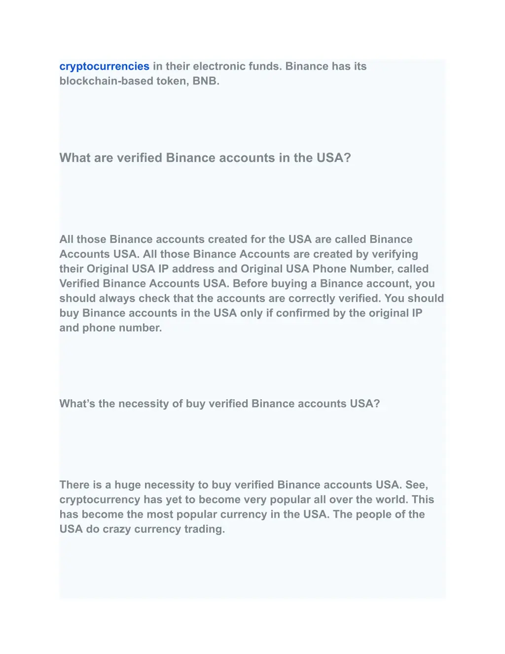 cryptocurrencies in their electronic funds