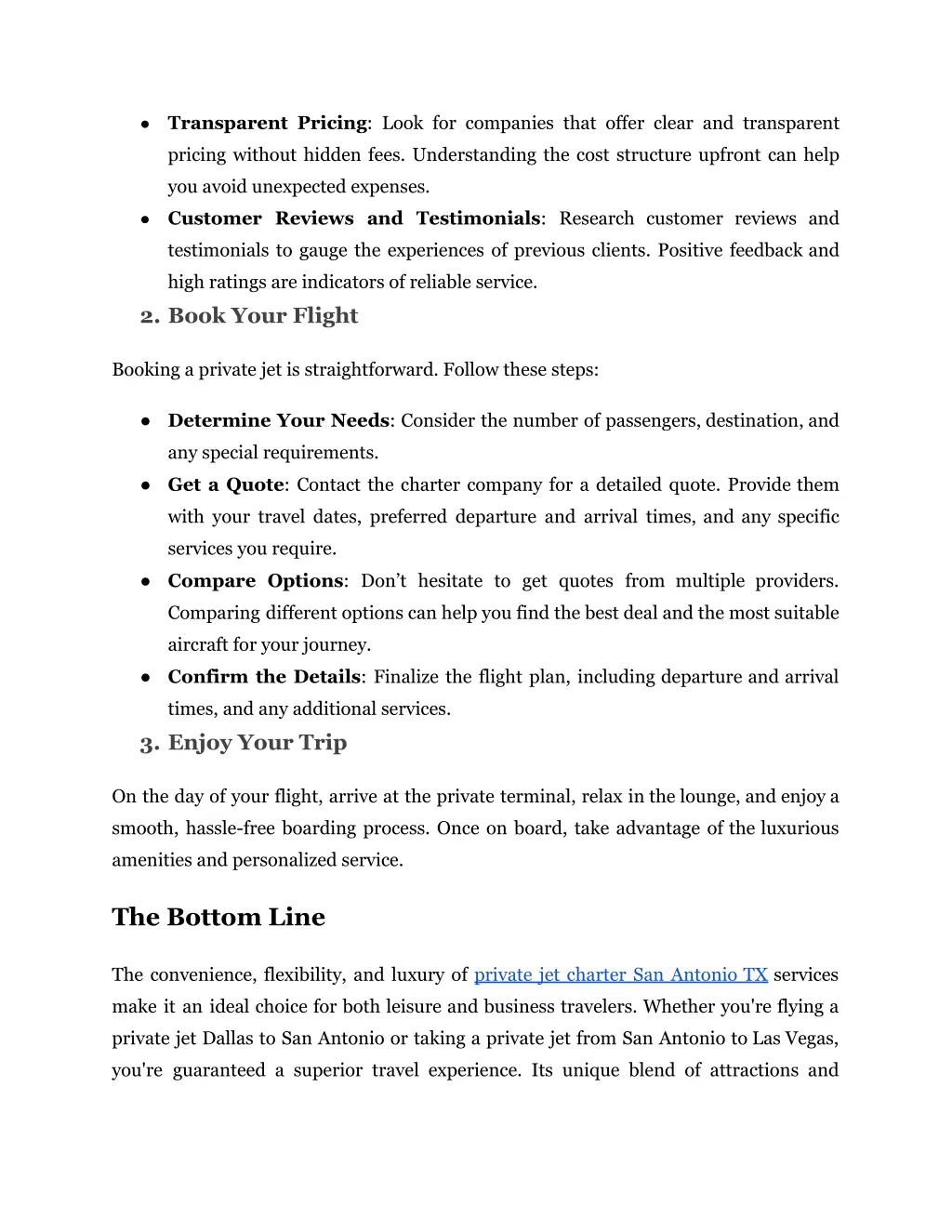 transparent pricing look for companies that offer