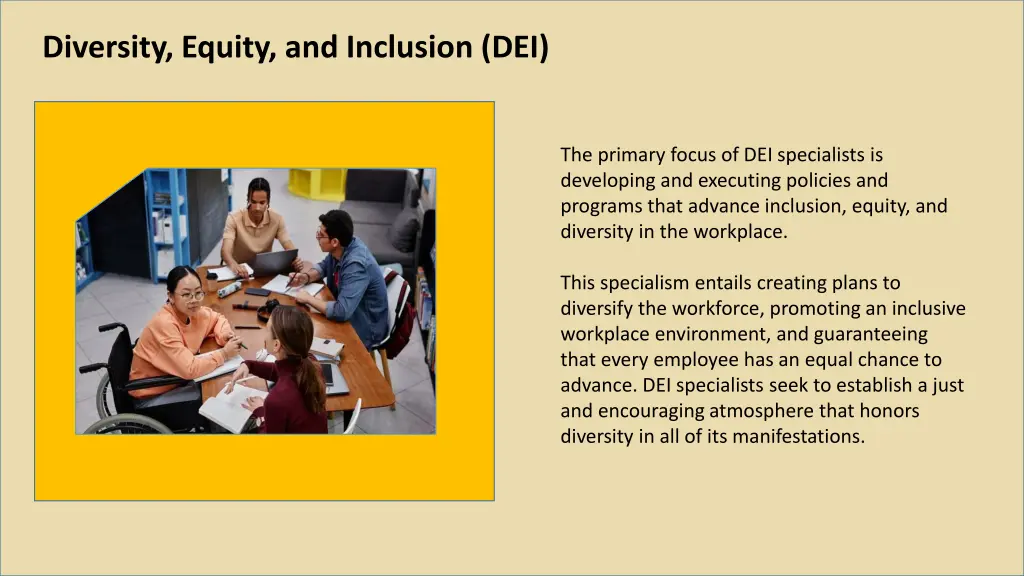 diversity equity and inclusion dei