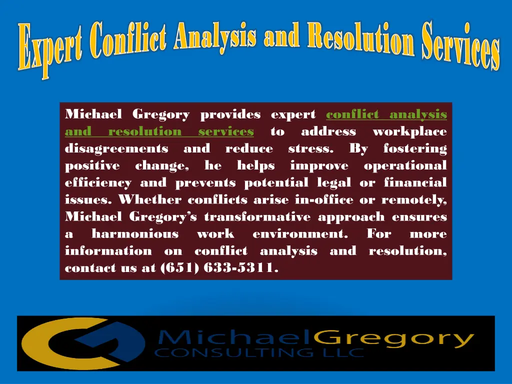 expert conflict analysis and resolution services 3