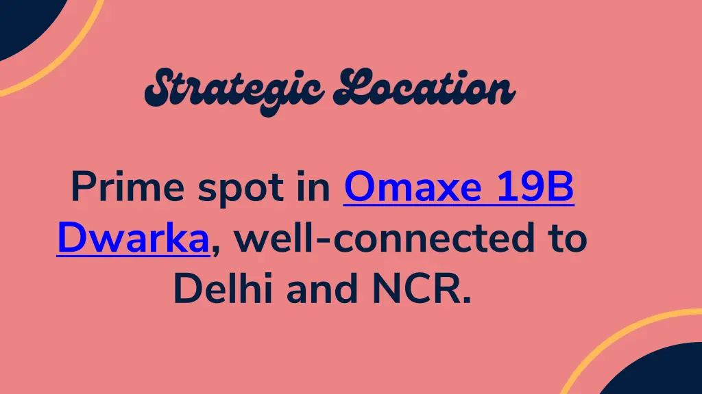 prime spot in omaxe 19b dwarka well connected