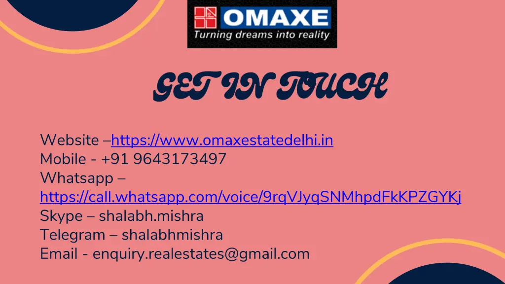 website https www omaxestatedelhi in mobile