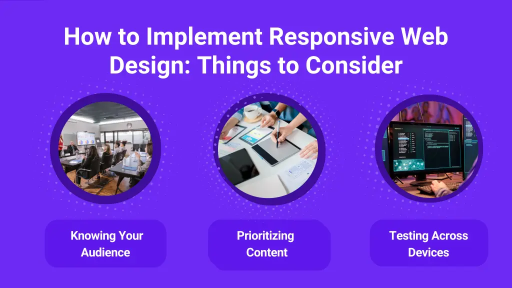 how to implement responsive web design things