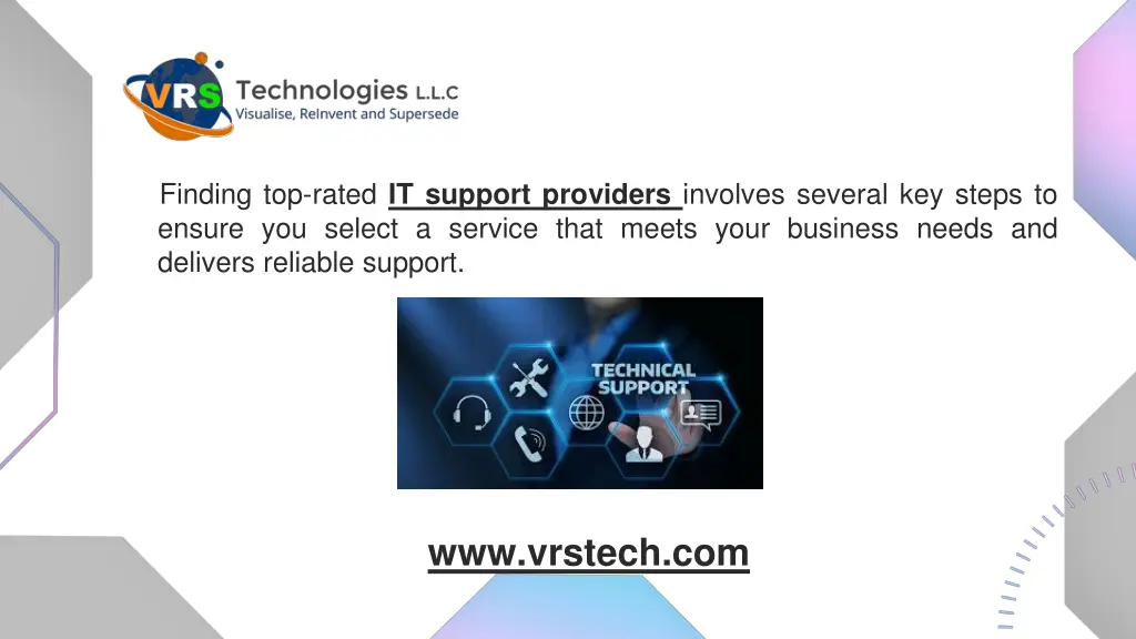 finding top rated it support providers involves