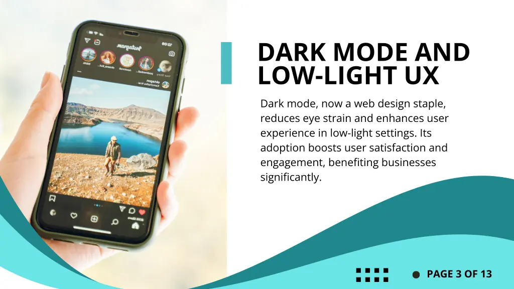 dark mode and low light ux dark mode