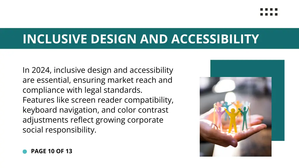 inclusive design and accessibility