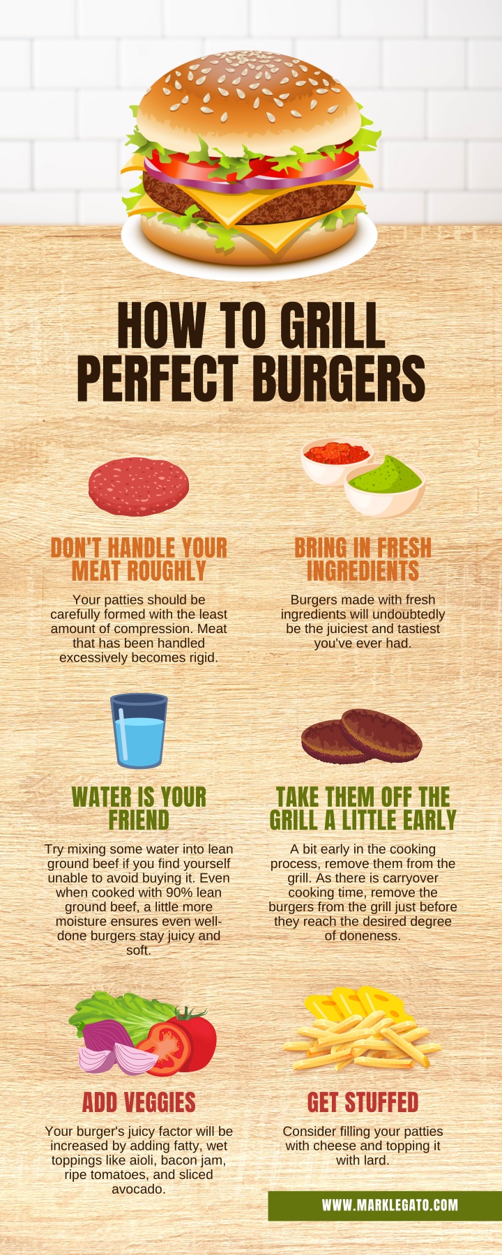 how to grill perfect burgers