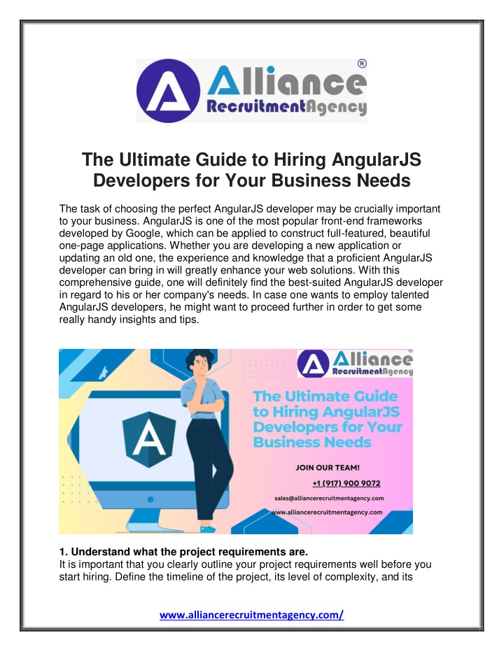 the ultimate guide to hiring angularjs developers