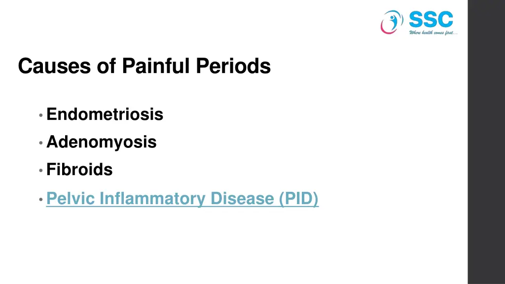 causes of painful periods