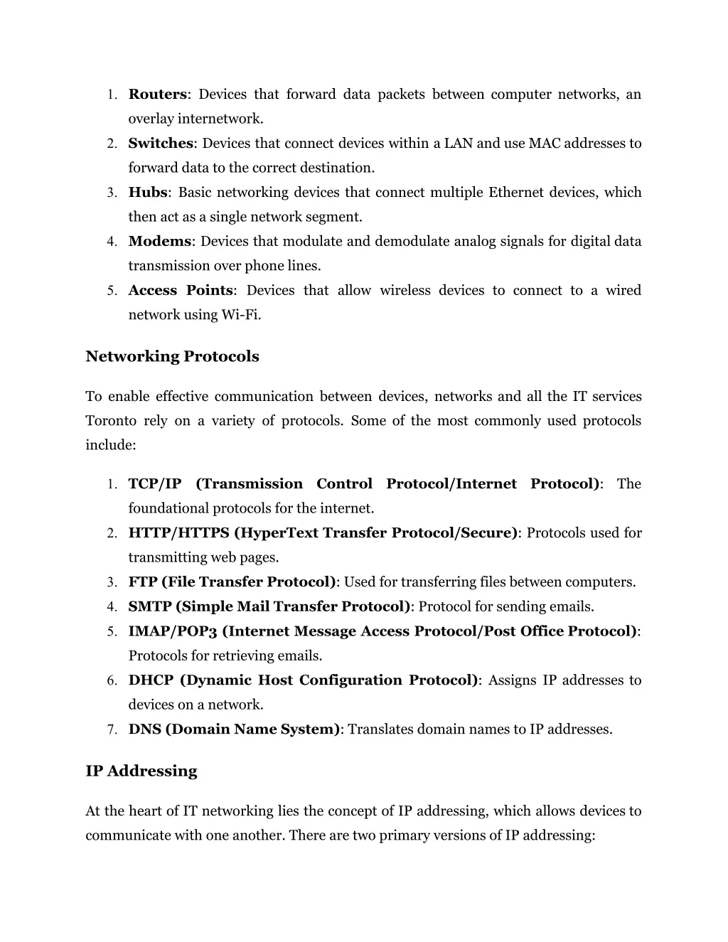 1 routers devices that forward data packets