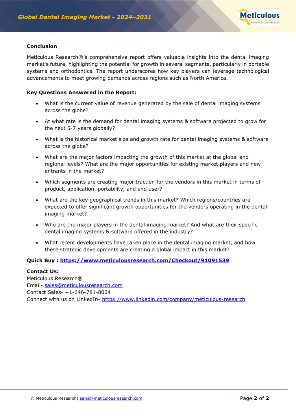 global dental imaging market 2024 2031 1