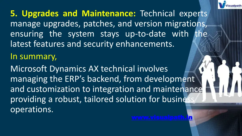 5 upgrades and maintenance technical experts