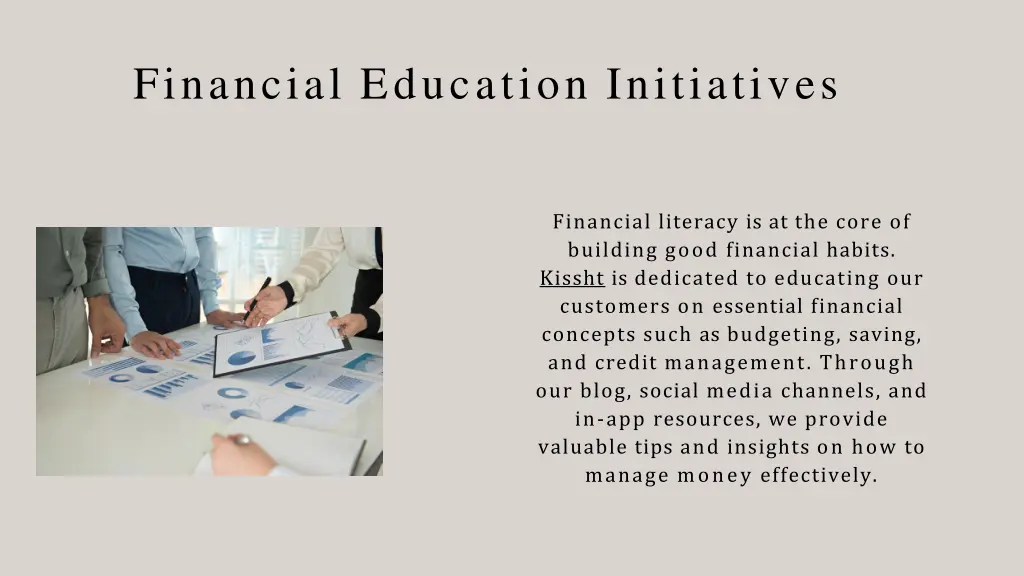 financial education initiatives