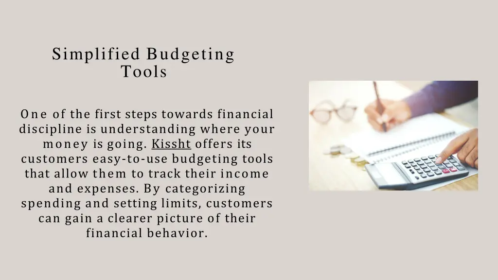 simplified budgeting tools