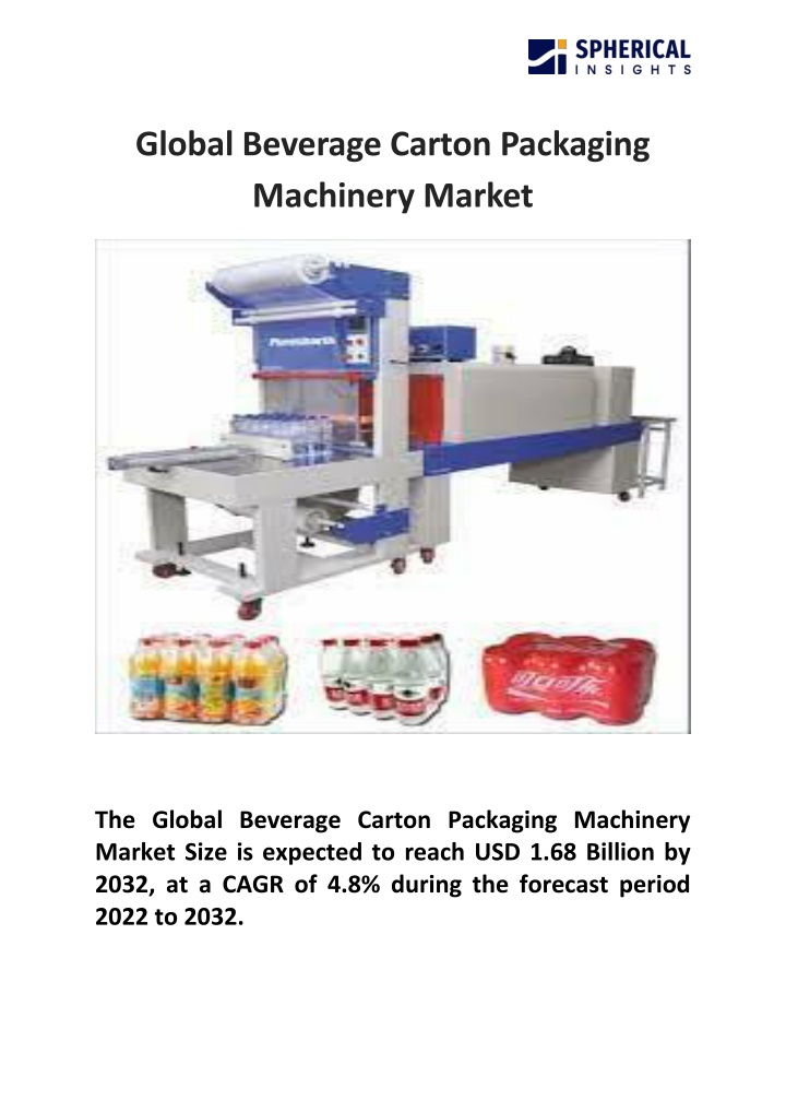 global beverage carton packaging machinery market