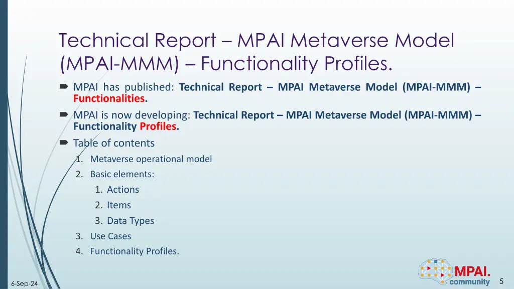 technical report mpai metaverse model mpai