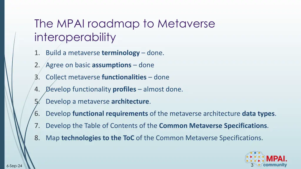 the mpai roadmap to metaverse interoperability