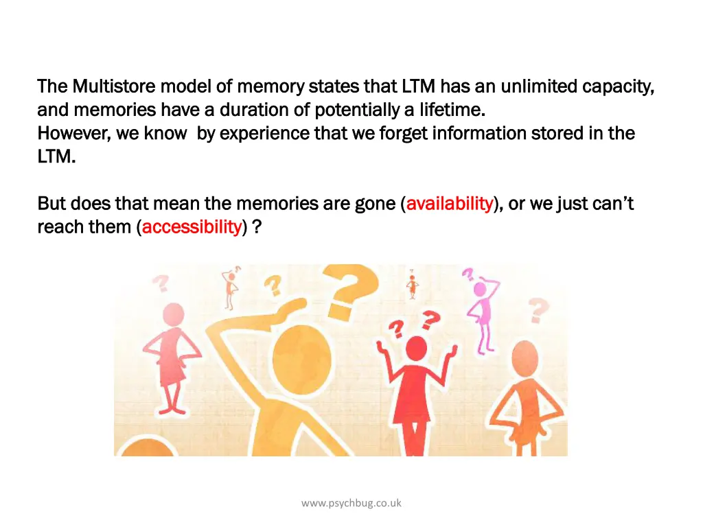 the the multistore multistore model of memory