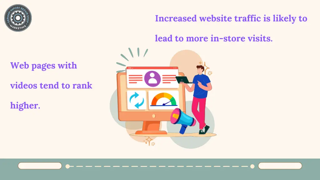 increased website traffic is likely to