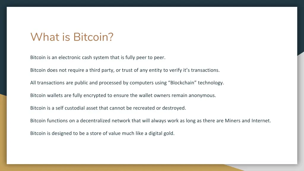 what is bitcoin