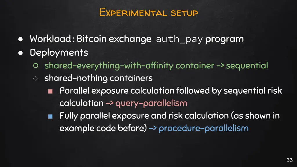 experimental setup