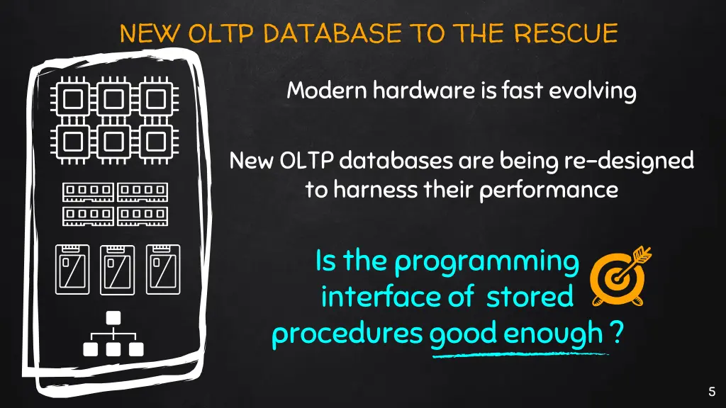 new oltp database to the rescue