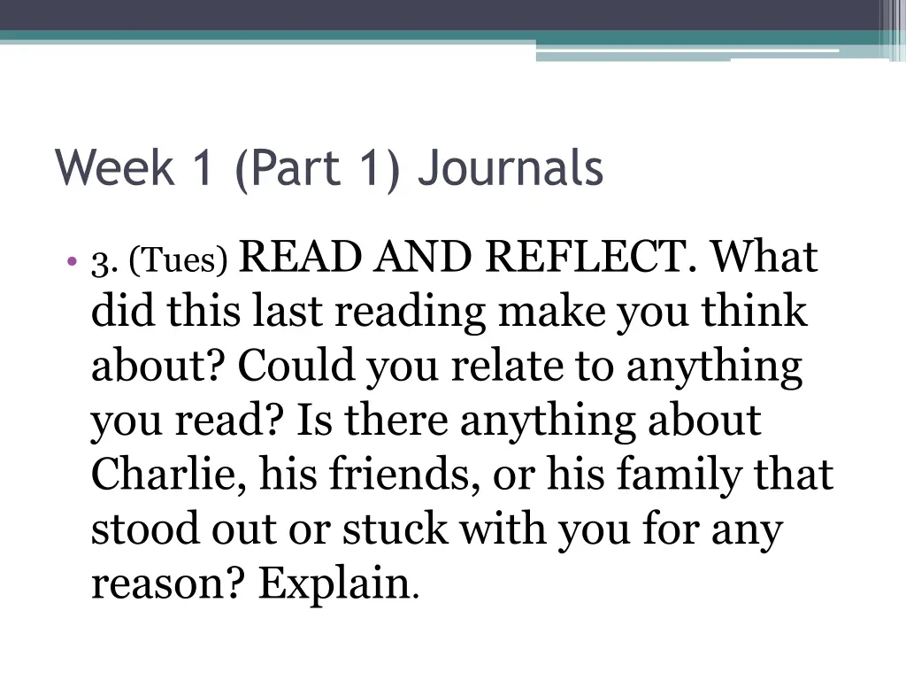 week 1 part 1 journals 1