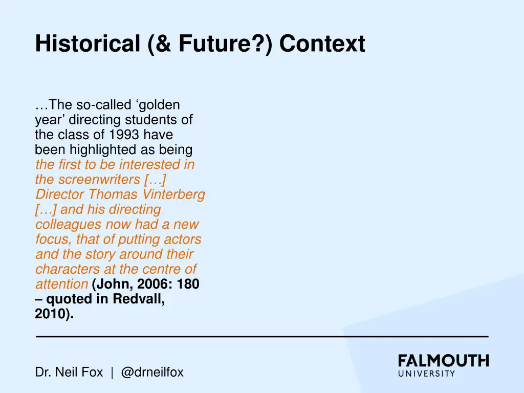 historical future context 14