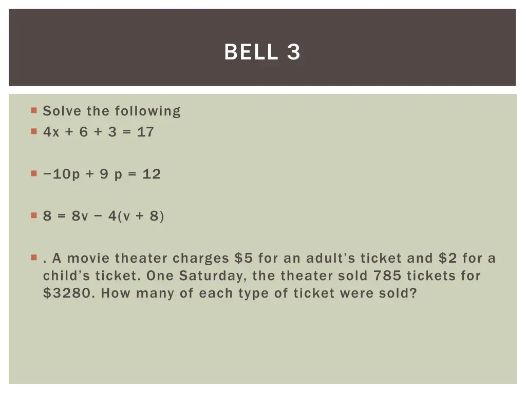 bell 3 1