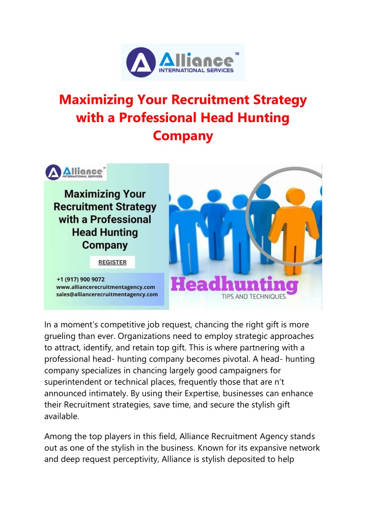 maximizing your recruitment strategy with