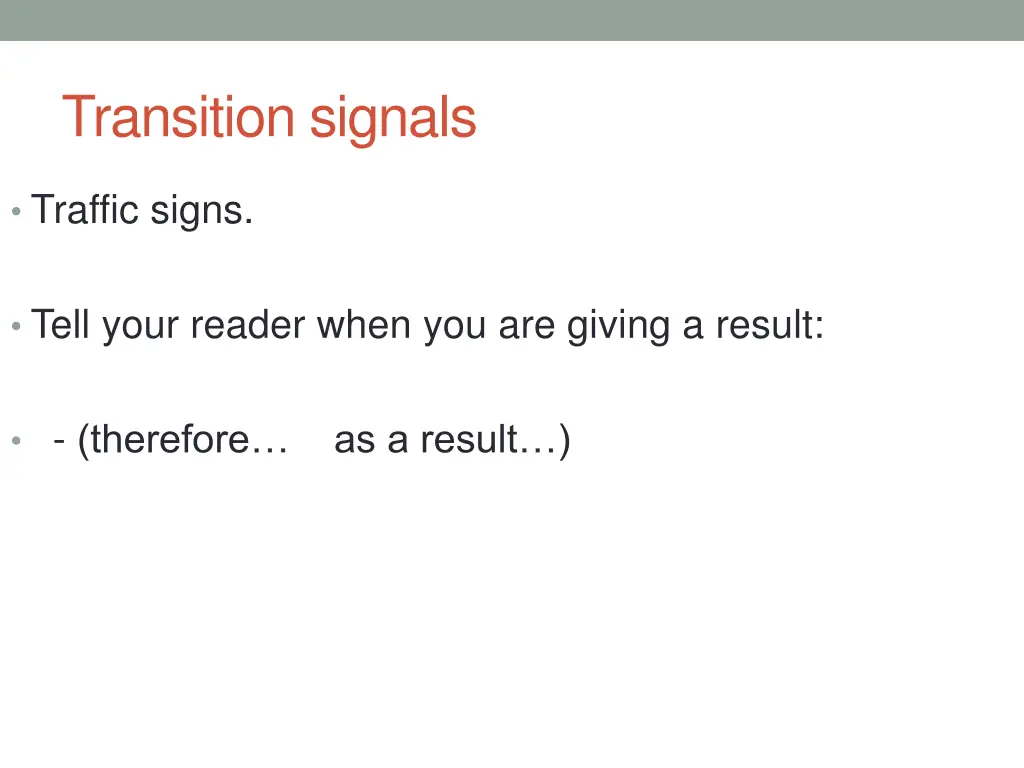 transition signals 4