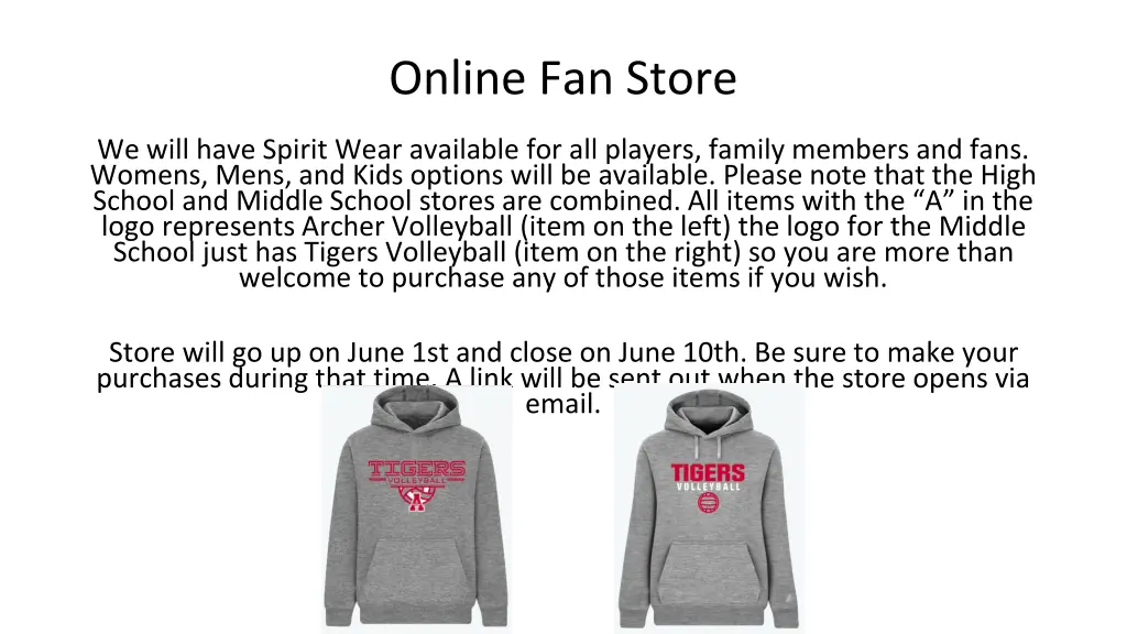 online fan store