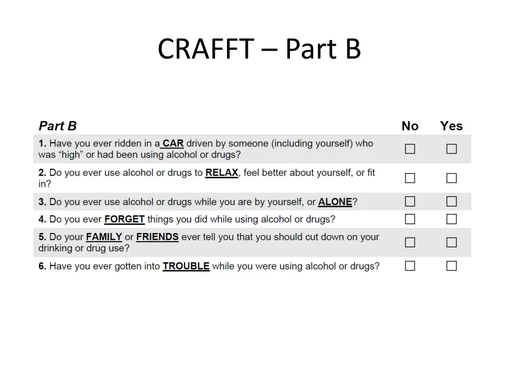 crafft part b