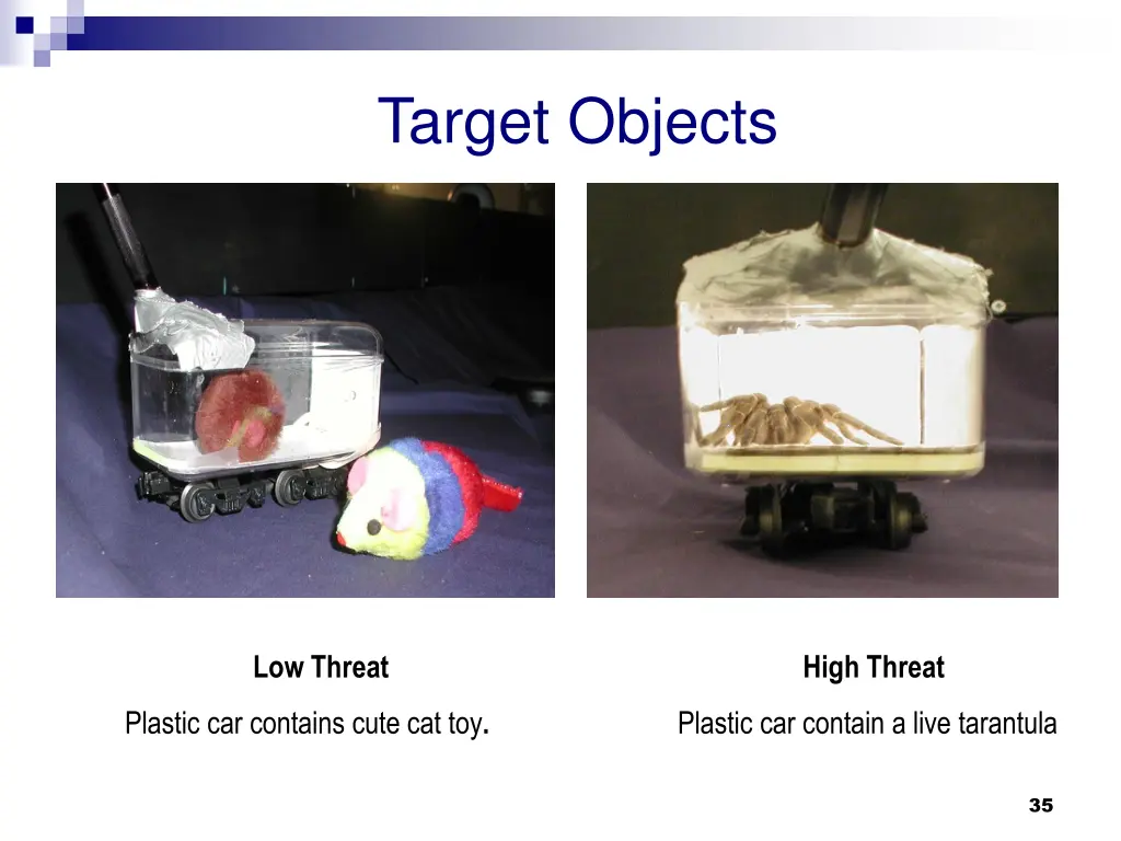 target objects