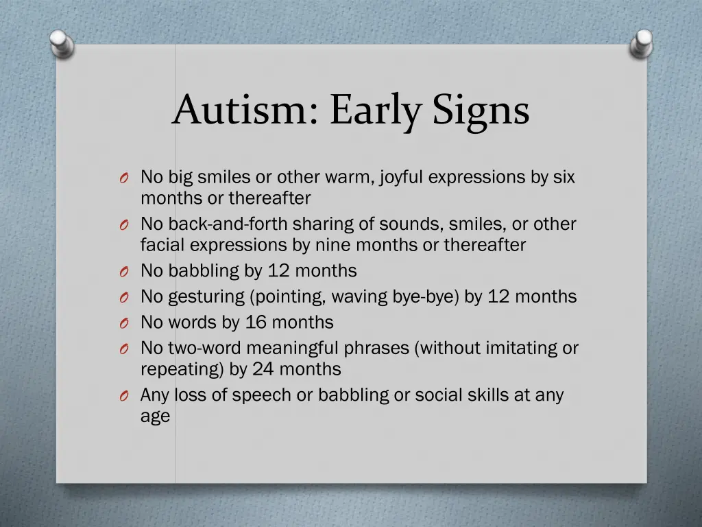 autism early signs 1