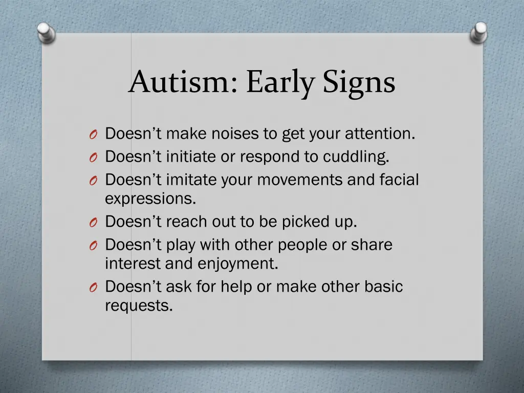 autism early signs 3