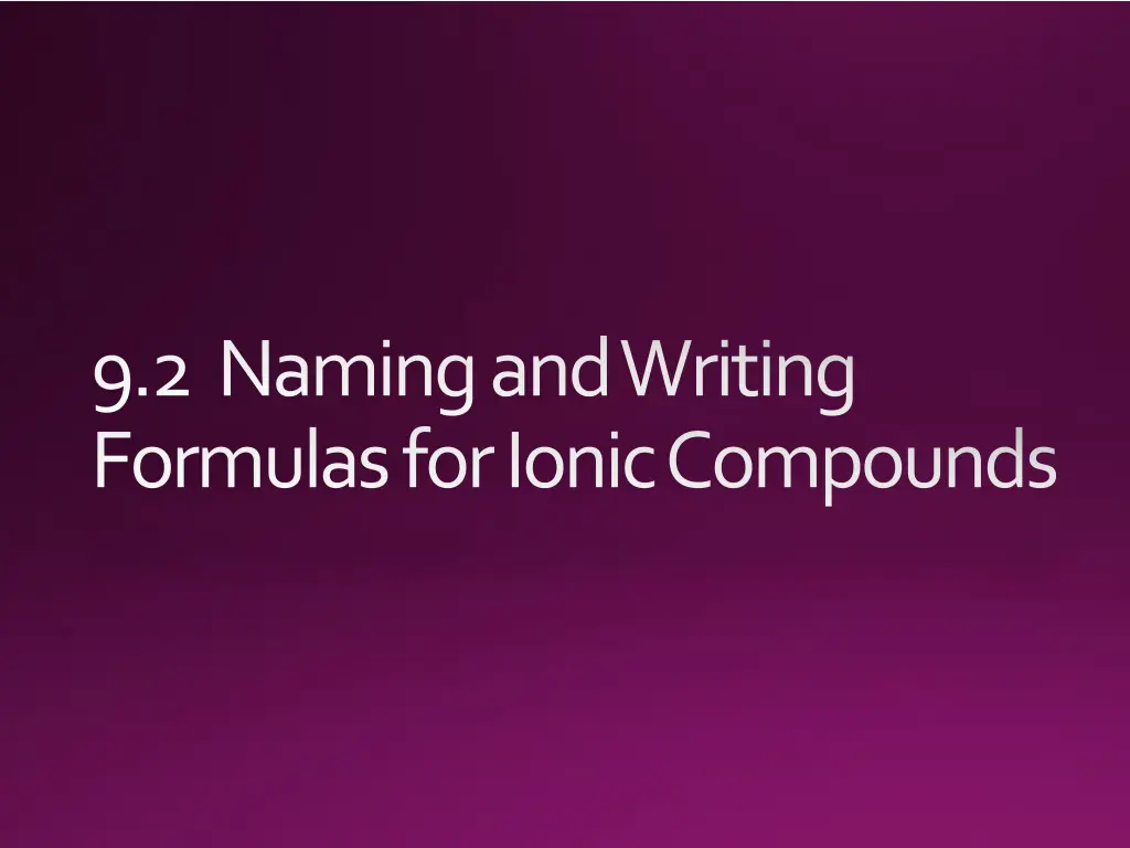 9 2 naming and writing formulas for ionic