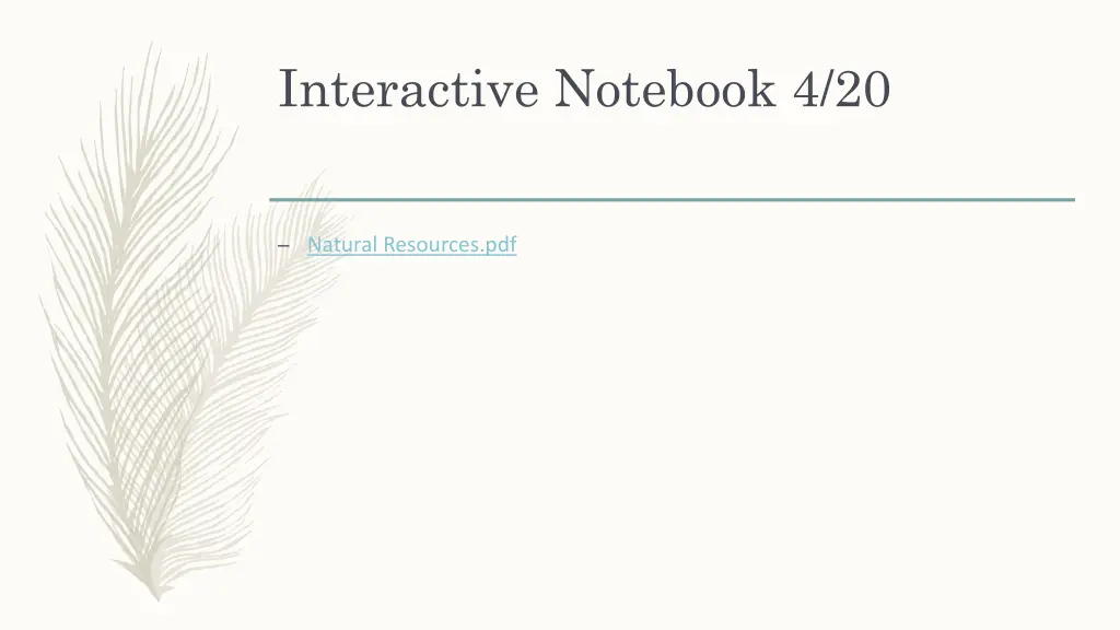 interactive notebook 4 20