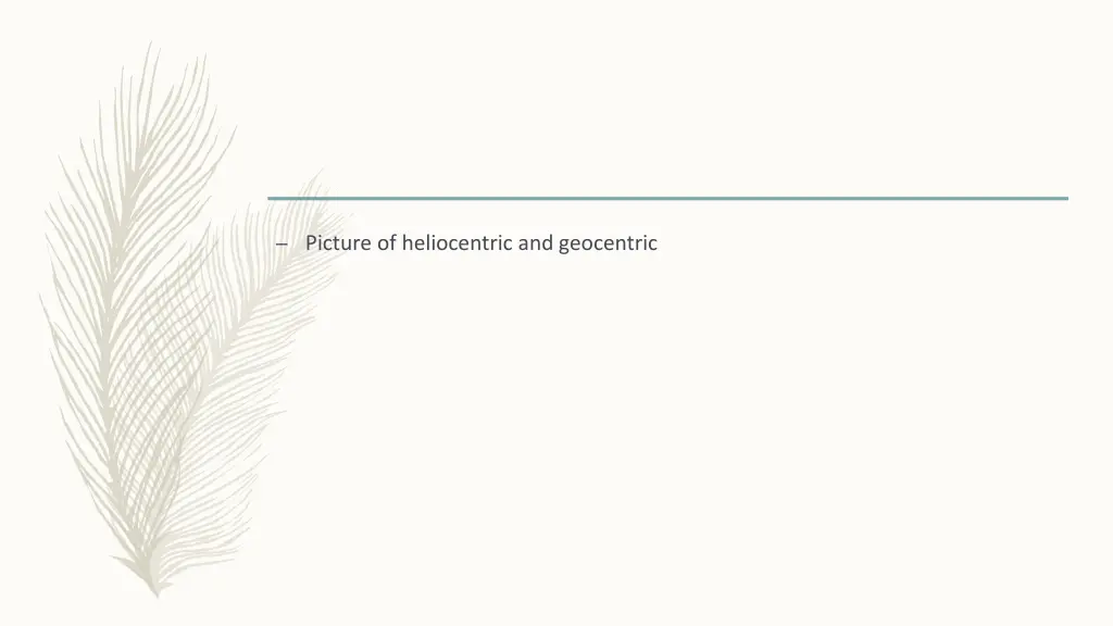 picture of heliocentric and geocentric