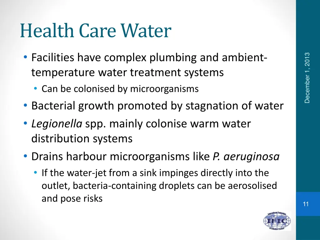 health care water