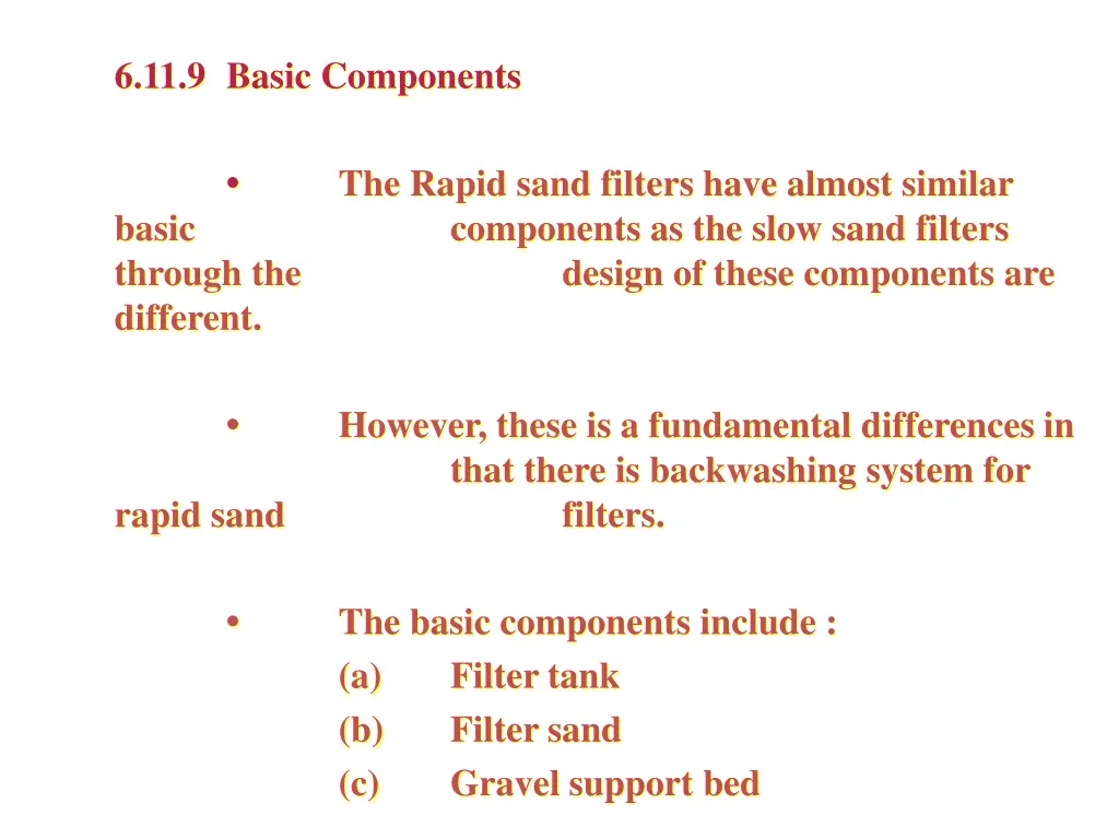 6 11 9 basic components basic through