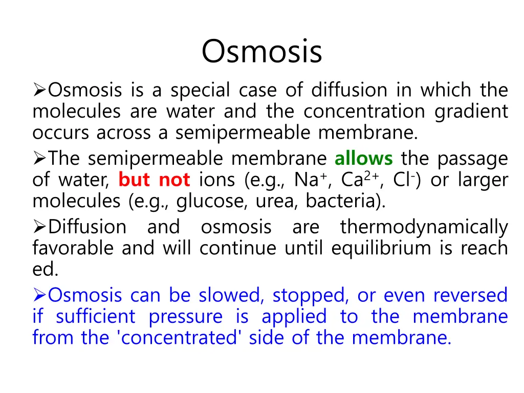 osmosis